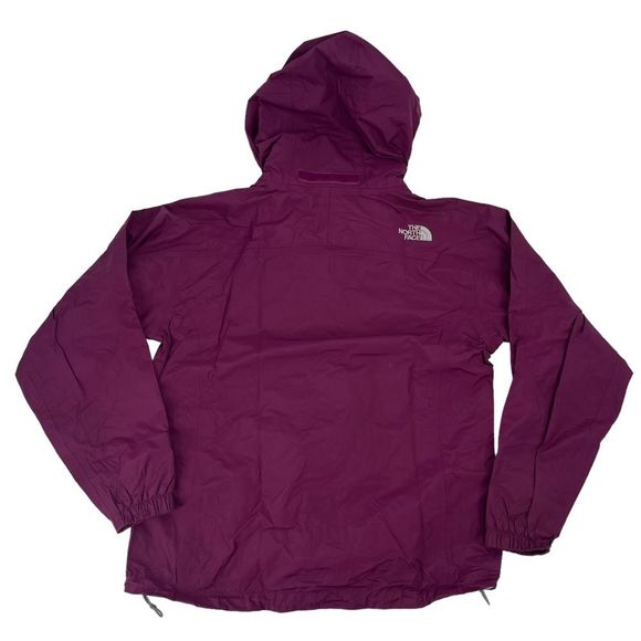 The North Face Jacket Women Small Purple Hyvent Hooded Windbreaker Parka Zip Up - Picture 14 of 14